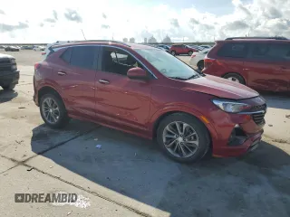 2021 Buick Encore GX Select with VIN KL4MMDSL6MB065928, listed as a Copart auction lot 57675195 with 80,330 mi miles and Salvage title. Bid and sale history available at DreamBid. Image 4.
