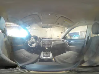 2016 Nissan Rogue SV with VIN KNMAT2MV6GP689816, listed as a Copart auction lot 42986025 with 49,300 mi miles and Salvage Title. Bid and sale history available at carsss.com. Image 14.