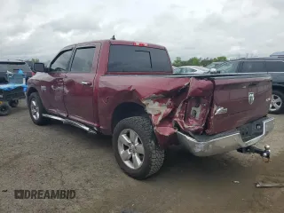 2017 Ram 1500 Big Horn z VIN 1C6RR7LGXHS518235, wystawiony jako Copart lot #57803035 z przebiegiem 104 886 mil mil oraz Szkoda całkowita • Salvage title. Historia ofert i sprzedaży dostępna na DreamBid. Obrazek 2.