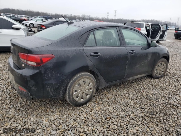 2019 Kia Rio S with VIN 3KPA24AB0KE233358, listed as a Copart auction lot 44994435 with 149,150 mi miles and Salvage Title. Bid and sale history available at carsss.com. Image 3.