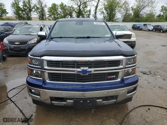 2014 Chevrolet Silverado 1500 LTZ with VIN 3GCUKSEC7EG461919, listed as a Copart auction lot 52022924 with 155,701 mi miles and Salvage Title. Bid and sale history available at carsss.com. Image 5.