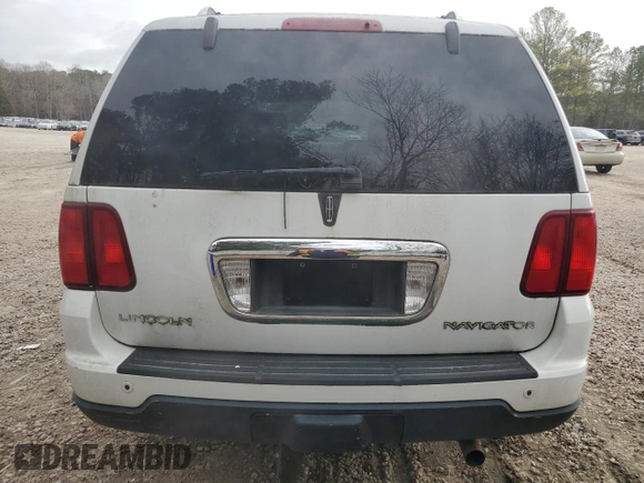 2006 Lincoln Navigator Luxury with VIN 5LMFU28556LJ01853, listed as a Copart auction lot 85829494 with 160,523 mi miles and Clean Title. Bid and sale history available at carsss.com. Image 6.