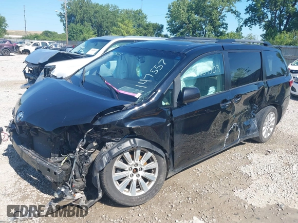 2017 Toyota Sienna XLE with VIN 5TDDZ3DC6HS147557, listed as a IAAI auction lot 39851503 with 141,719 mi miles and . Bid and sale history available at DreamBid. Image 17.