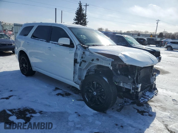 2021 Dodge Durango GT with VIN 1C4RDJDG5MC804906, listed as a Copart auction lot 43946495 with 46,116 mi miles and Salvage title. Bid and sale history available at DreamBid. Image 4.