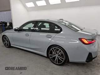 2024 BMW 3 Series 330i with VIN 3MW69FF03R8E63910, listed as a Copart auction lot 49742785 with 19,796 mi miles and Clean Title. Bid and sale history available at carsss.com. Image 2.