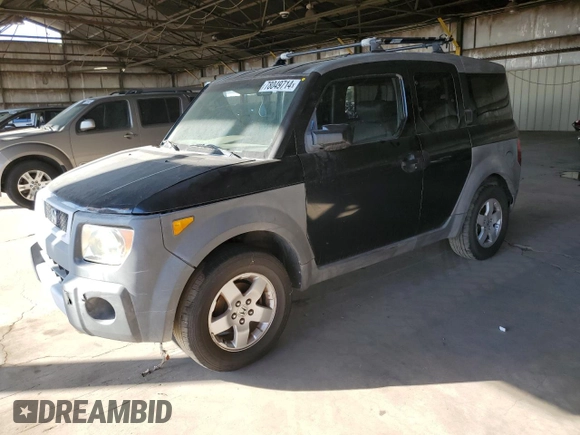 2004 Honda Element LX with VIN 5J6YH17364L012198, listed as a Copart auction lot 78049714 with 245,360 mi miles and Clean Title. Bid and sale history available at DreamBid. Image 1.