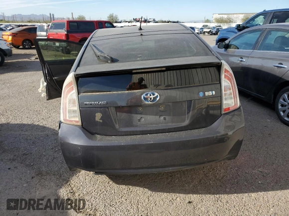 2015 Toyota Prius Four with VIN JTDKN3DU0F1926622, listed as a Copart auction lot 75161244 with Not Provided miles and Salvage Title. Bid and sale history available at carsss.com. Image 6.