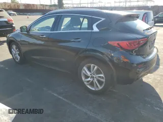 2019 Infiniti QX30 Essential with VIN SJKCH5CPXKA008371, listed as a Copart auction lot 72707884 with 25,907 mi miles and Salvage title. Bid and sale history available at DreamBid. Image 2.