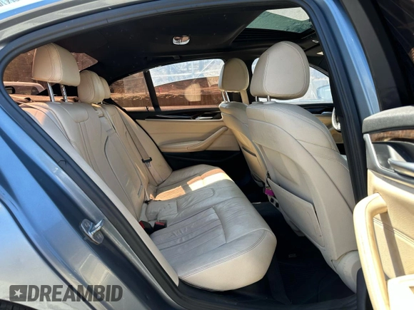 2017 BMW 5 Series 530i xDrive with VIN WBAJA7C32HG905341, listed as a Copart auction lot 53999195 with 77,786 mi miles and Clean Title. Bid and sale history available at carsss.com. Image 9.