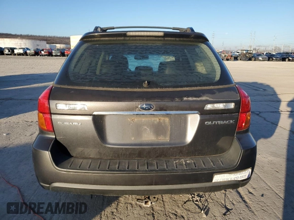 2007 Subaru Legacy Outback Limited with VIN 4S4BP62C077316655, listed as a Copart auction lot 47657635 with 227,485 mi miles and Salvage title. Bid and sale history available at DreamBid. Image 6.
