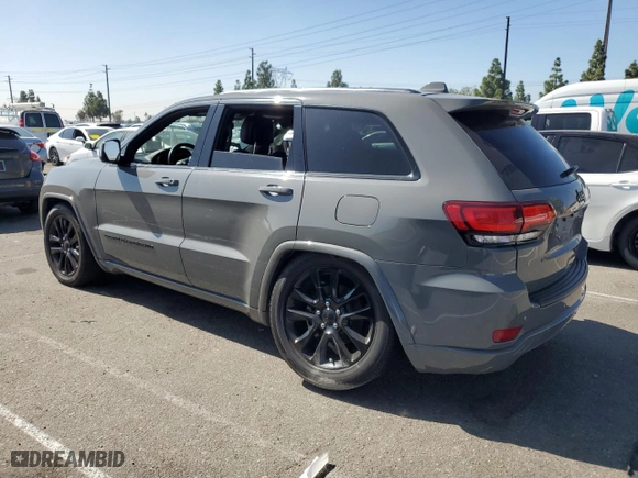 2022 Jeep Grand Cherokee WK Laredo X with VIN 1C4RJEAG2NC128498, listed as a Copart auction lot 75543144 with 17,345 mi miles and Salvage Title. Bid and sale history available at carsss.com. Image 2.