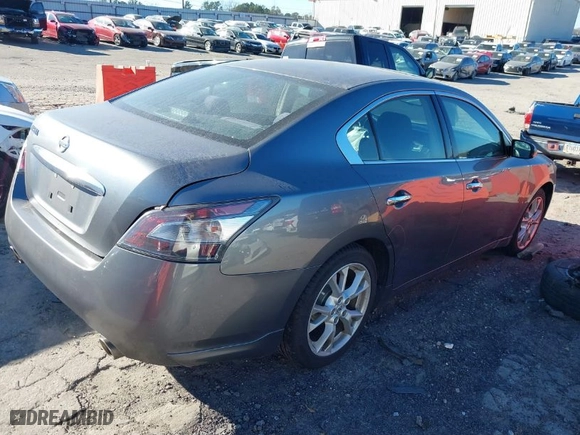 2014 Nissan Maxima 3.5 S with VIN 1N4AA5AP5EC484771, listed as a IAAI auction lot 41138121 with 117,218 mi miles. Bid and sale history available at carsss.com. Image 4.