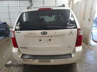 2008 Kia Sedona EX with VIN KNDMB233986237852, listed as a Copart auction lot 84666214 with 154,973 mi miles and Salvage Title. Bid and sale history available at carsss.com. Image 6.