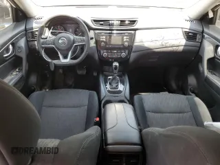 2017 Nissan Rogue S with VIN 5N1AT2MT3HC771845, listed as a Copart auction lot 58642604 with 75,773 mi miles and Salvage Title. Bid and sale history available at carsss.com. Image 8.