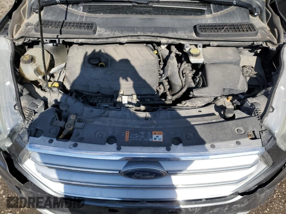 2017 Ford Escape SE with VIN 1FMCU0GD3HUD61572, listed as a Copart auction lot 51241255 with 215,193 mi miles and Clean Title. Bid and sale history available at carsss.com. Image 12.