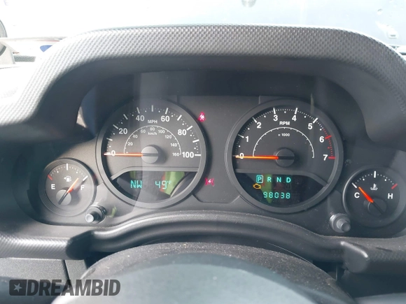 2008 Jeep Wrangler Unlimited X with VIN 1J4GA39188L510710, listed as a IAAI auction lot 41477699 with 98,038 mi miles and . Bid and sale history available at DreamBid. Image 7.