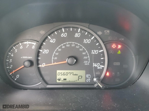 2021 Mitsubishi Mirage ES with VIN ML32AUHJ6MH010777, listed as a Copart auction lot 48218135 with 56,077 mi miles and Salvage Title. Bid and sale history available at carsss.com. Image 9.
