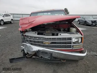 1990 Chevrolet C/K 1500 with VIN 2GCEK19Z8L1124789, listed as a Copart auction lot 83095734 with 163,393 mi miles and Salvage Title. Bid and sale history available at carsss.com. Image 5.