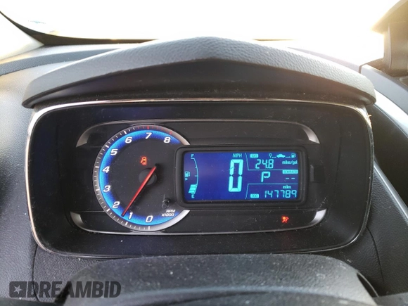 2016 Chevrolet Trax LT with VIN 3GNCJLSB4GL182221, listed as a Copart auction lot 80256694 with 147,789 mi miles and Salvage Title. Bid and sale history available at DreamBid. Image 9.
