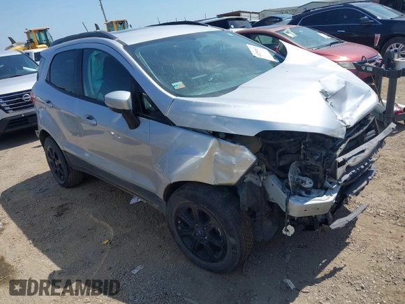 2021 Ford EcoSport SE z VIN MAJ3S2GE6MC438889, wystawiony jako IAAI lot #42250611 z przebiegiem 42 611 mil mil oraz . Historia ofert i sprzedaży dostępna na DreamBid. Obrazek 1.