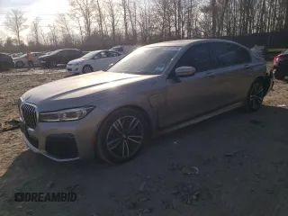 2020 BMW 7 Series with VIN WBA7W4C07LCD18314, listed as a Copart auction lot 43724774 with 25,873 mi miles and . Bid and sale history available at DreamBid. Image 1.
