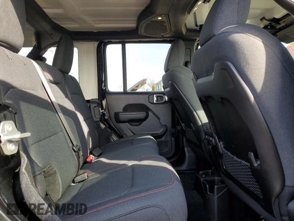2024 Jeep Wrangler Rubicon с VIN 1C4PJXFG2RW275534, выставлен на аукционе Copart как лот 48775095 с пробегом 705 миль миль и Списание • Salvage title. История ставок и продаж доступна на DreamBid. Изображение 10.