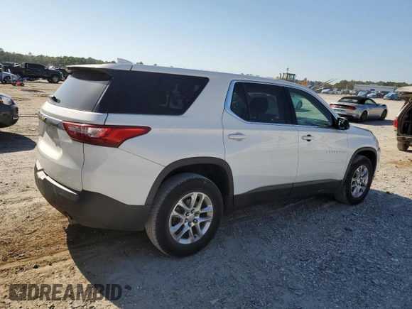 2018 Chevrolet Traverse LS with VIN 1GNERFKW2JJ217312, listed as a Copart auction lot 51320755 with 61,160 mi miles and Salvage Title. Bid and sale history available at DreamBid. Image 3.