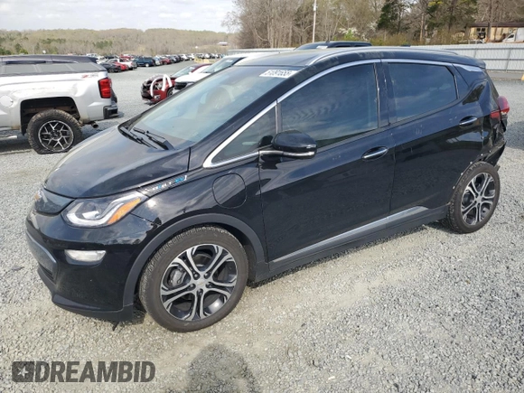 2018 Chevrolet Bolt EV Premier with VIN 1G1FX6S06J4130583, listed as a Copart auction lot 51091655 with 40,332 mi miles and Salvage Title. Bid and sale history available at carsss.com. Image 1.
