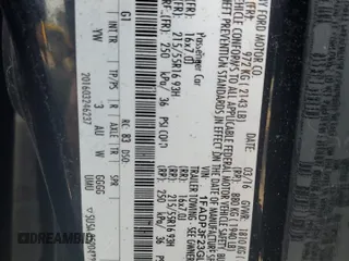 2016 Ford Focus SE with VIN 1FADP3F23GL308012, listed as a Copart auction lot 48881505 with Not Provided miles and Salvage Title. Bid and sale history available at carsss.com. Image 14.