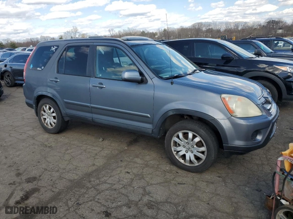 2006 Honda CR-V EX SE with VIN SHSRD78966U441934, listed as a Copart auction lot 50181695 with 147,905 mi miles and Salvage Title. Bid and sale history available at carsss.com. Image 4.