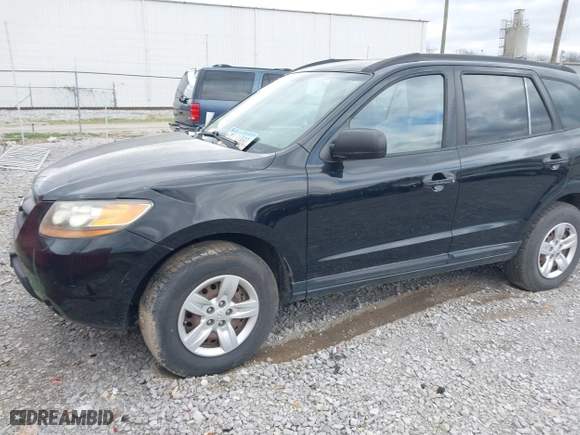 2009 Hyundai Santa Fe GLS with VIN 5NMSG13D39H307765, listed as a IAAI auction lot 41736460 with 1 mi miles. Bid and sale history available at carsss.com. Image 2.