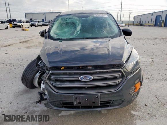 2018 Ford Escape S with VIN 1FMCU0F72JUB42488, listed as a Copart auction lot 63641845 with 80,184 mi miles and Salvage title. Bid and sale history available at DreamBid. Image 5.