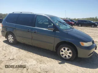 2003 Honda Odyssey EX-L with VIN 5FNRL18923B034731, listed as a Copart auction lot 53406775 with 204,801 mi miles and Clean Title. Bid and sale history available at DreamBid. Image 4.