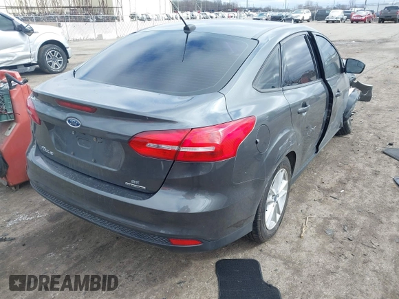 2016 Ford Focus SE with VIN 1FADP3F24GL378506, listed as a IAAI auction lot 41739169 with 50,861 mi miles. Bid and sale history available at carsss.com. Image 4.