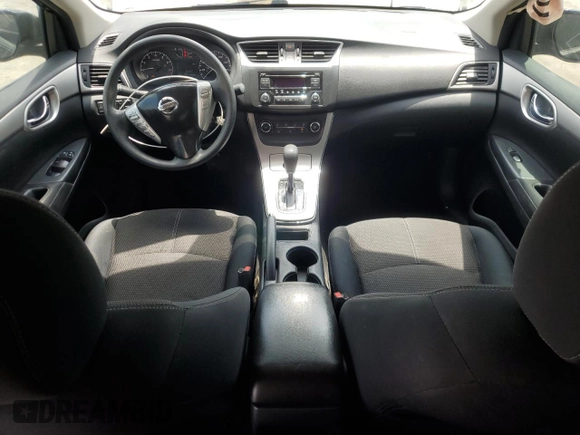 2015 Nissan Sentra S with VIN 3N1AB7AP0FY303851, listed as a Copart auction lot 54795265 with 123,385 mi miles and Salvage Title. Bid and sale history available at carsss.com. Image 8.