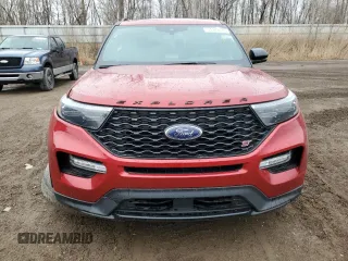 2023 Ford Explorer ST with VIN 1FM5K8GC7PGB09678, listed as a Copart auction lot 51149415 with 21,681 mi miles and Clean Title. Bid and sale history available at carsss.com. Image 5.