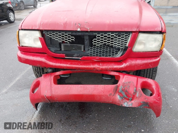 2001 Ford Ranger XL Fleet with VIN 1FTZR15E41PA01930, listed as a IAAI auction lot 41734337 with 232,987 mi miles. Bid and sale history available at carsss.com. Image 6.