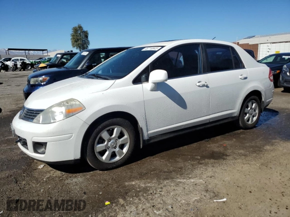 2007 Nissan Versa 1.8 SL with VIN 3N1BC11E67L420507, listed as a Copart auction lot 46716945 with 78,709 mi miles and Clean Title. Bid and sale history available at carsss.com. Image 1.