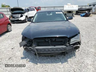 2012 Audi A8 with VIN WAURVAFDXCN026781, listed as a Copart auction lot 59197615 with 160,567 mi miles and Salvage title. Bid and sale history available at DreamBid. Image 5.