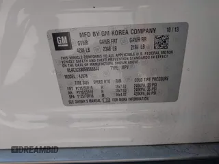 2014 Buick Encore Leather with VIN KL4CJCSB0EB566644, listed as a IAAI auction lot 41877546 with 66,113 mi miles. Bid and sale history available at carsss.com. Image 9.