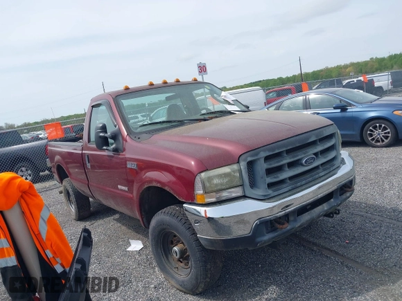 2004 Ford F-350 with VIN 1FTSF31PX4ED56078, listed as a IAAI auction lot 42059227 with 141,915 mi miles and . Bid and sale history available at DreamBid. Image 1.