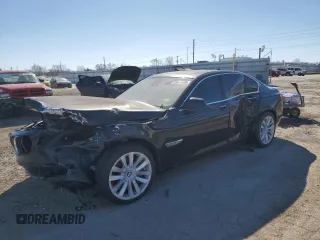 2011 BMW 7 Series with VIN WBAKX6C57BC197133, listed as a Copart auction lot 45915455 with Not provided miles and Salvage title. Bid and sale history available at DreamBid. Image 1.