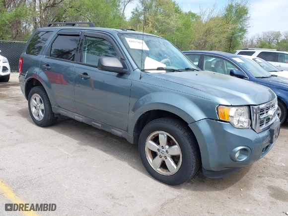 2010 Ford Escape XLT with VIN 1FMCU0D76AKC95776, listed as a IAAI auction lot 42037801 with 176,706 mi miles. Bid and sale history available at carsss.com. Image 1.