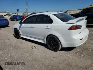 2013 Mitsubishi Lancer GT with VIN JA32U8FW5DU007272, listed as a Copart auction lot 73030774 with 96,313 mi miles and Salvage Title. Bid and sale history available at carsss.com. Image 2.