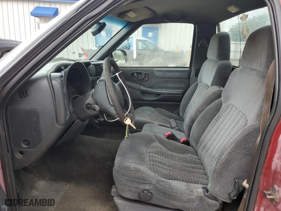 2000 Chevrolet S-10 LS with VIN 1GCCS1451YK198476, listed as a Copart auction lot 64419724 with 229,955 mi miles and Salvage Title. Bid and sale history available at carsss.com. Image 7.