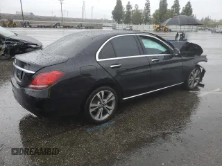 2020 Mercedes-Benz C with VIN WDDWF8DB7LR560476, listed as a Copart auction lot 45469455 with Not Provided miles and Salvage Title. Bid and sale history available at carsss.com. Image 3.