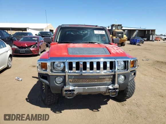 2009 Hummer H3 SUV with VIN 5GTEN13E998135702, listed as a Copart auction lot 68387524 with 129,541 mi miles and Salvage Title. Bid and sale history available at carsss.com. Image 5.