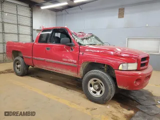 1999 Dodge Ram 1500 with VIN 1B7HF13Z1XJ584429, listed as a Copart auction lot 48143595 with 0 mi miles and Salvage Title. Bid and sale history available at carsss.com. Image 4.