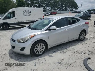 2012 Hyundai Elantra Limited with VIN KMHDH4AE9CU378628, listed as a Copart auction lot 56600775 with 170,810 mi miles and Salvage title. Bid and sale history available at DreamBid. Image 1.