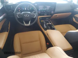 2025 Lexus NX 350 Premium with VIN JTJGGCEZ4S5010715, listed as a Copart auction lot 54897185 with 15,624 mi miles and Salvage title. Bid and sale history available at DreamBid. Image 8.